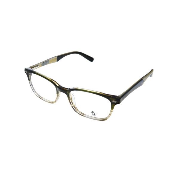 New Original Penguin The Clyde OL Olive Gradient Plastic Eyeglasses 52mm - Picture 1 of 3
